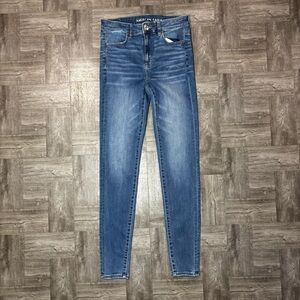American Eagle Outfitters Long Hi Rise Jeggings Size 8